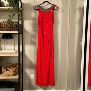 Scarlet formal gown